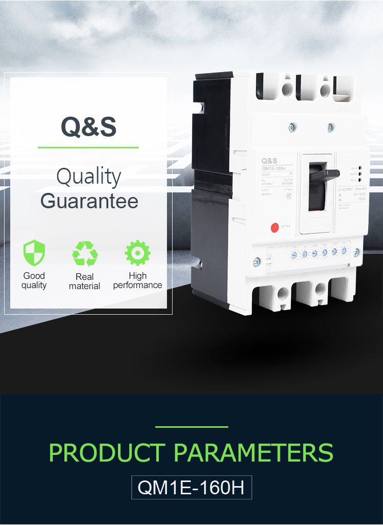 QM1E Electronic adjustable type MCCB